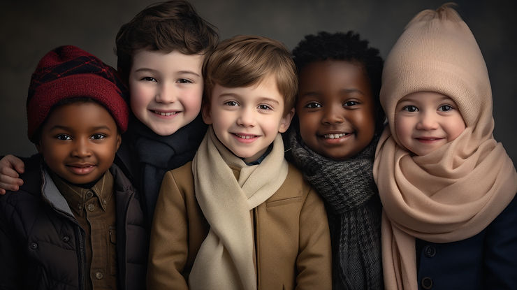 children dreaming about what they want to be